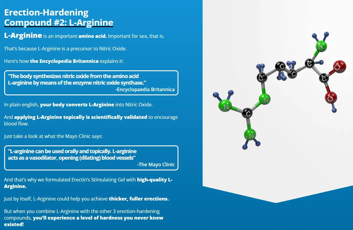 Erectin Stimulating Gel: Experience Peak Performance - 11 Reasons to Try It 5 erectin_gel_erection_hardening_compound_l-arginine