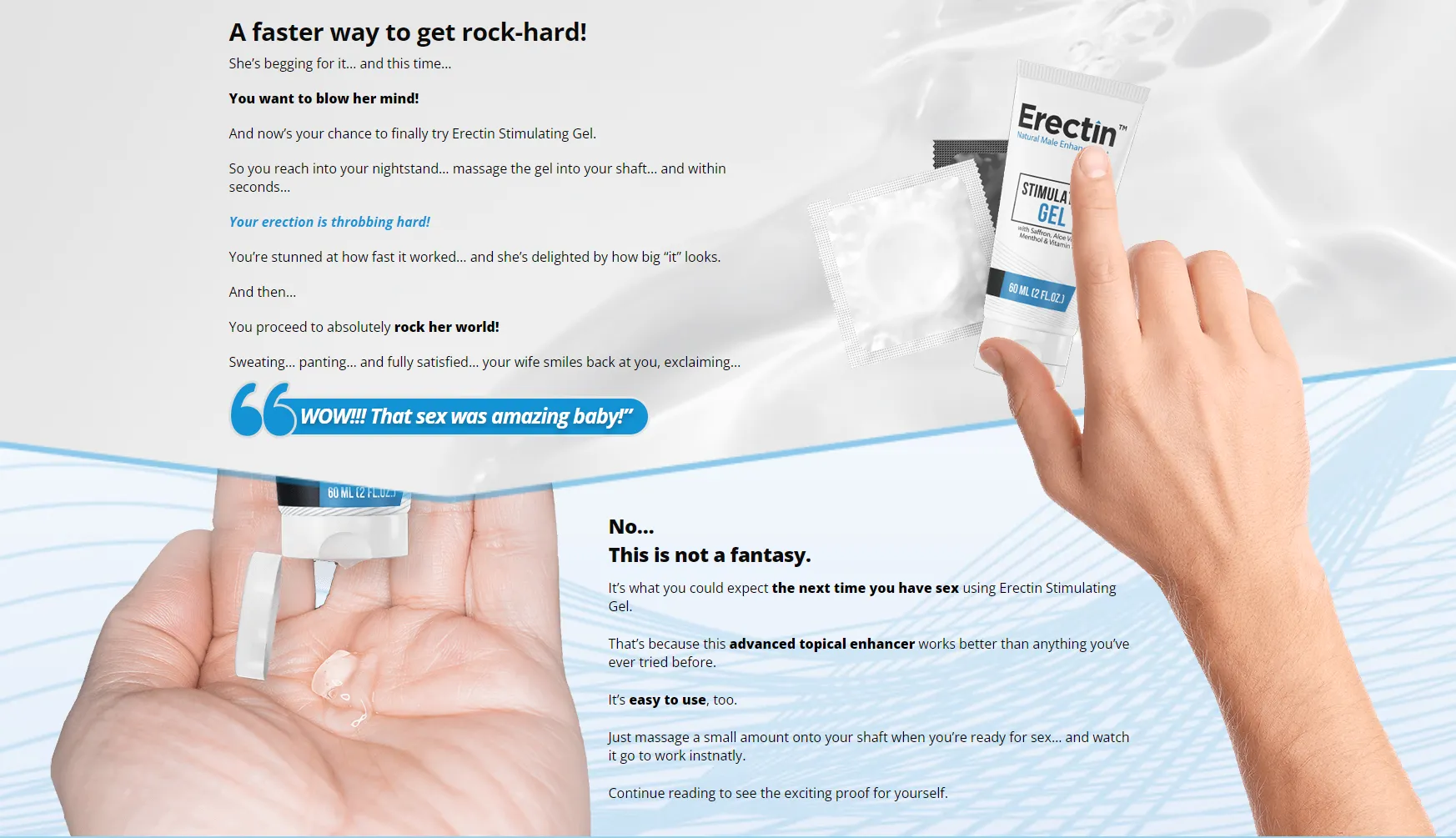 Erectin Stimulating Gel: Experience Peak Performance - 11 Reasons to Try It 2 erectin_stimulating_gel_faster_way_to_get_rock_hard