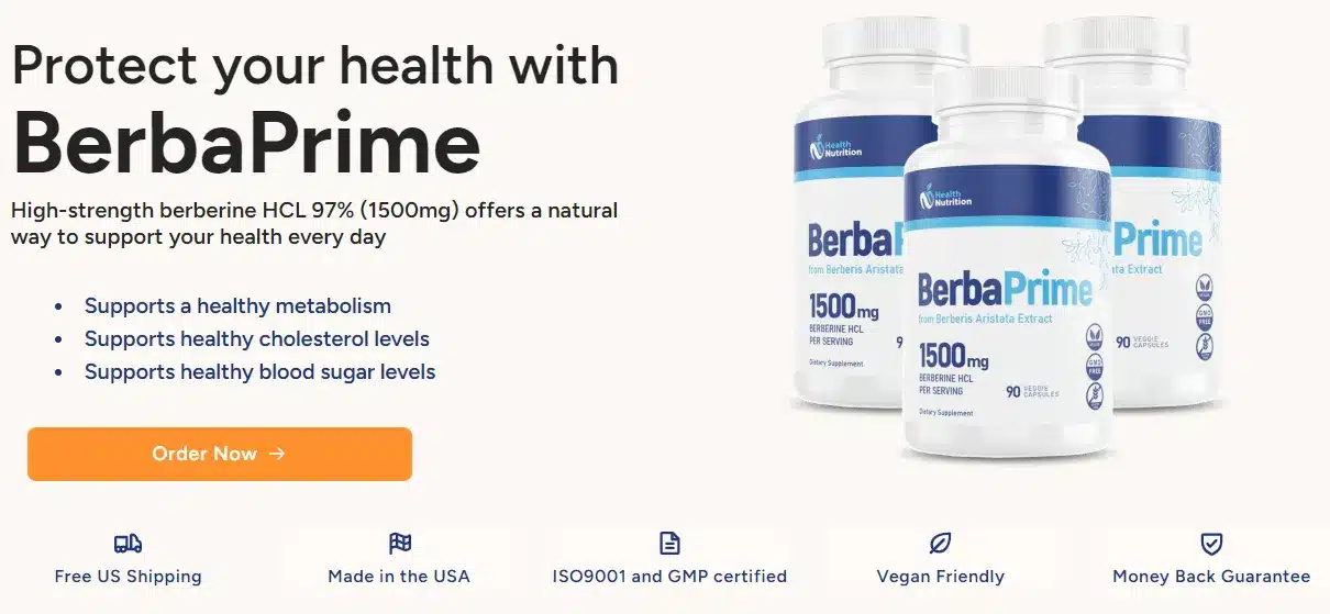 BerbaPrime Harnesses 14 Powerful Benefits to Elevate Your Health and Vitality 9 BerbaPrime-high-strength-berberine-hcl-97-order-now