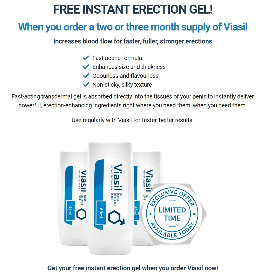 Viasil: Boost Your Vitality with These 12 Remarkable Benefits 12 Viasil-free-instant-erection-gel-when-you-order-two-or-three-month-supply