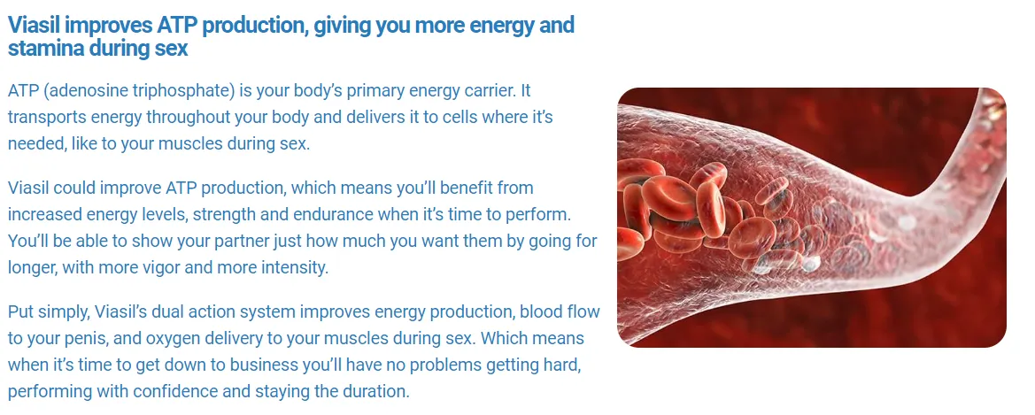 Viasil: Boost Your Vitality with These 12 Remarkable Benefits 3 Viasil-improves-atp-production-giving-you-more-energy-and-stamina-during-sex