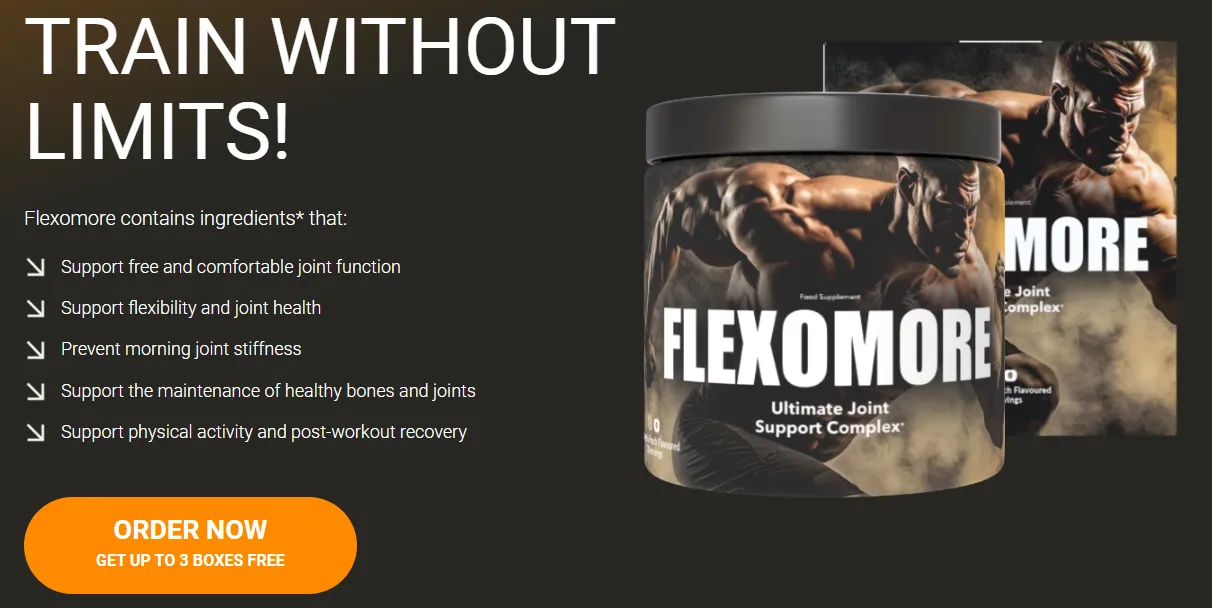 flexomore train without limits order now
