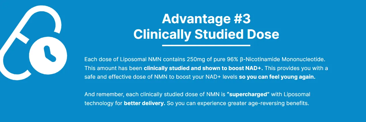 liposomal-nmn-advantage3-clinically-studied-dose