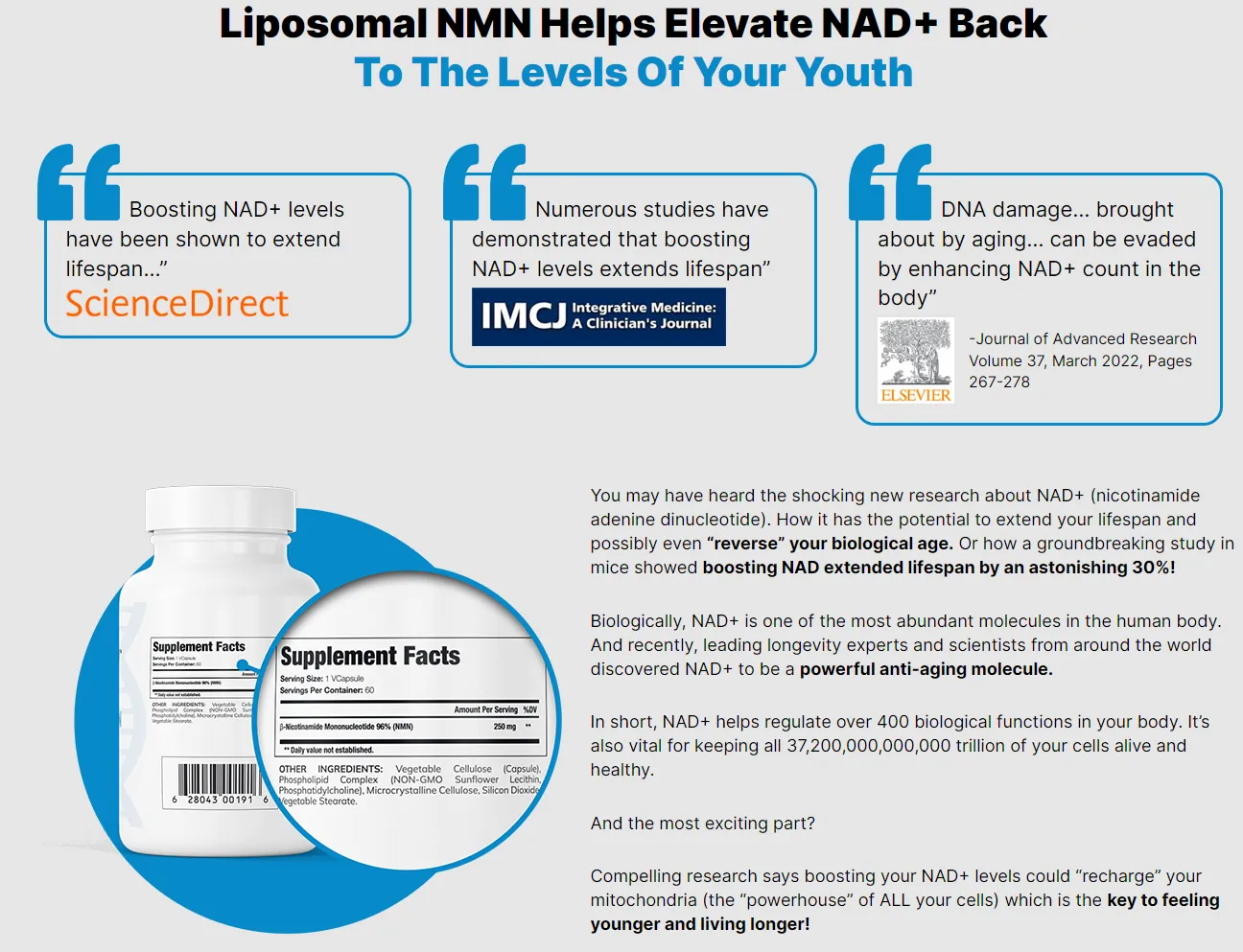 liposomal-nmn-supplement-facts
