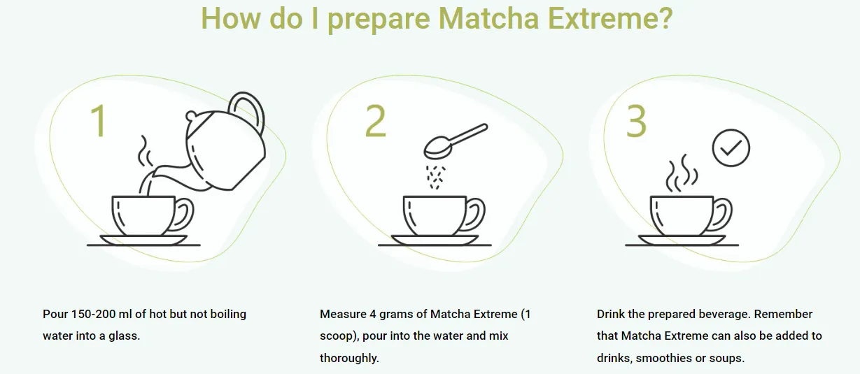matcha extreme how to prepare
