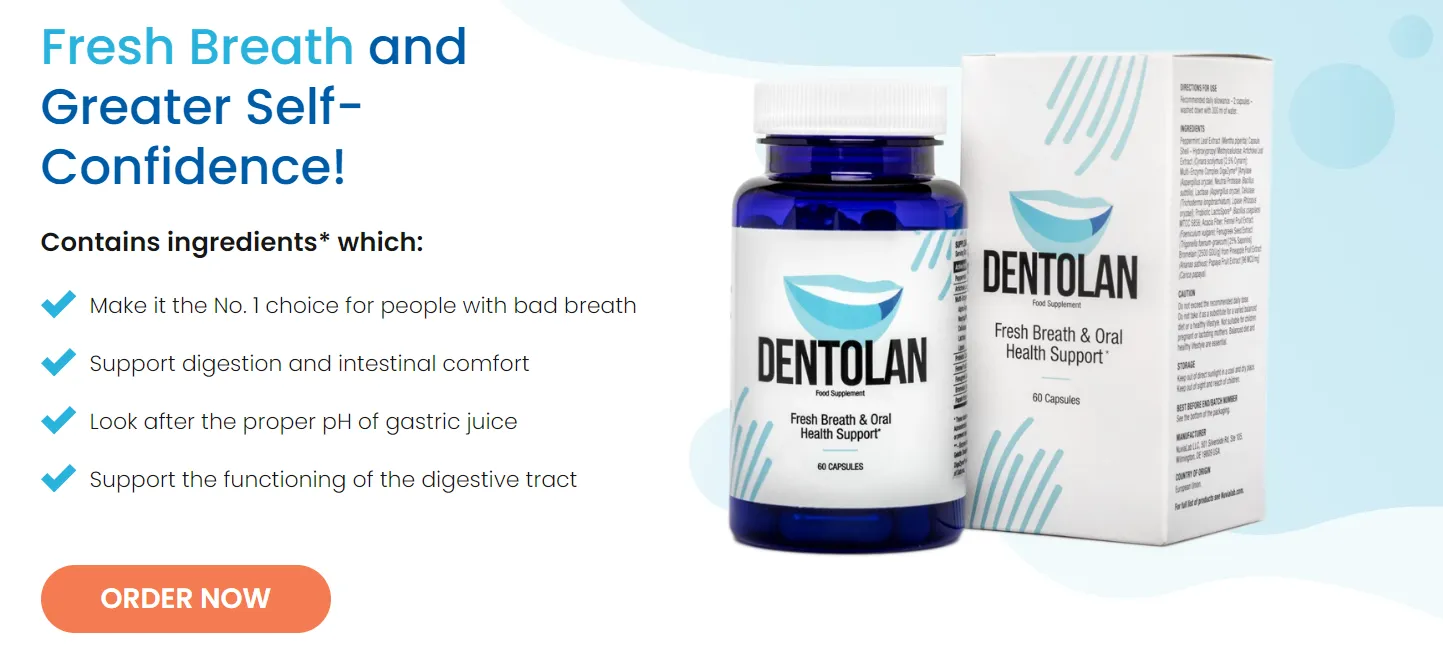 Dentolan fresh breath and greater self order now