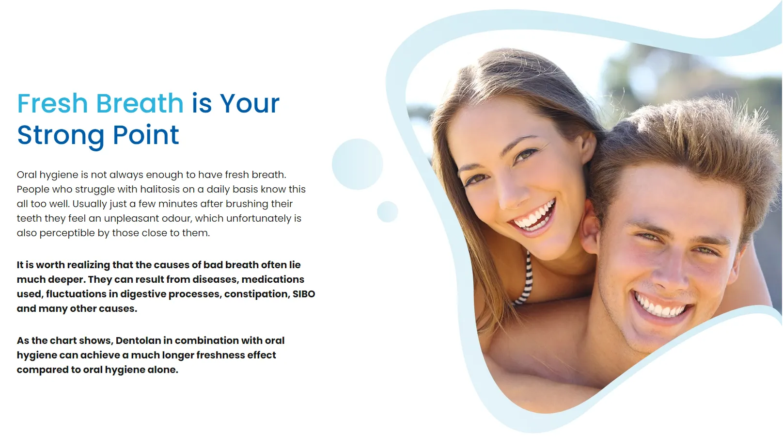 Dentolan fresh breath is your strong point