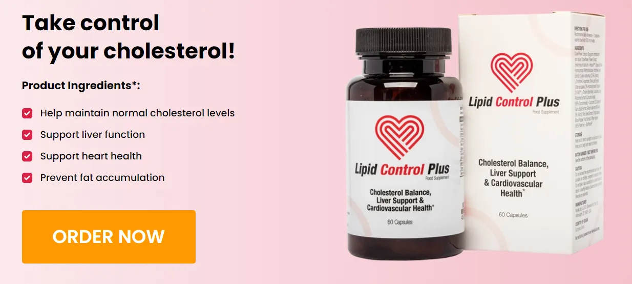 Lipid Control Plus cholesterol balance liver support cardiovascular health