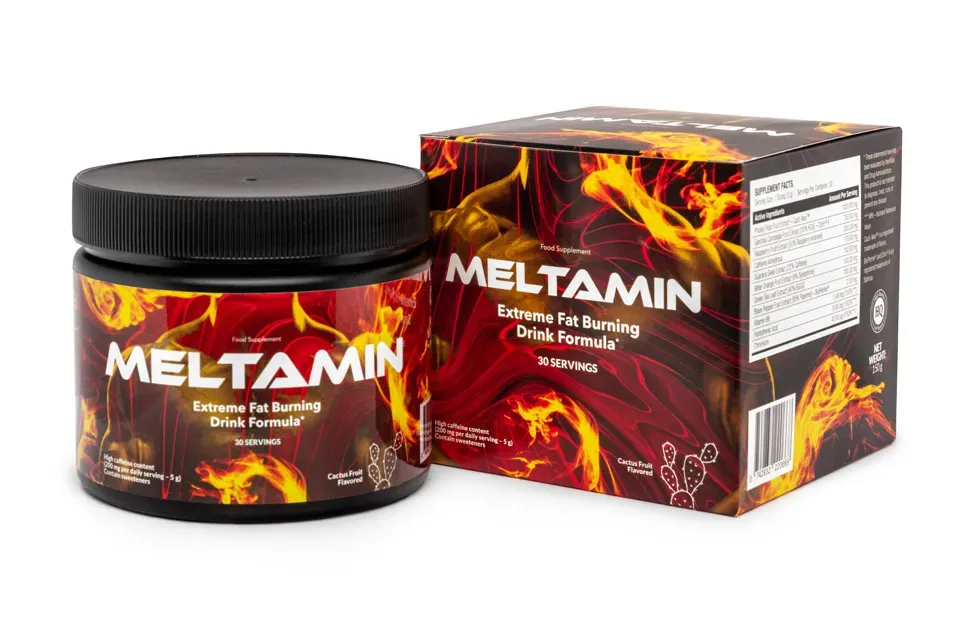 Meltamin extreme fat burning drink formula product