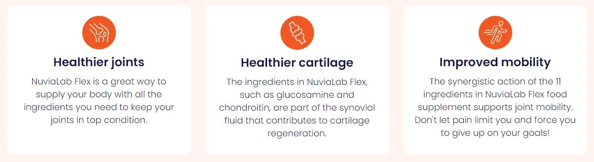 NuviaLab Flex benefits