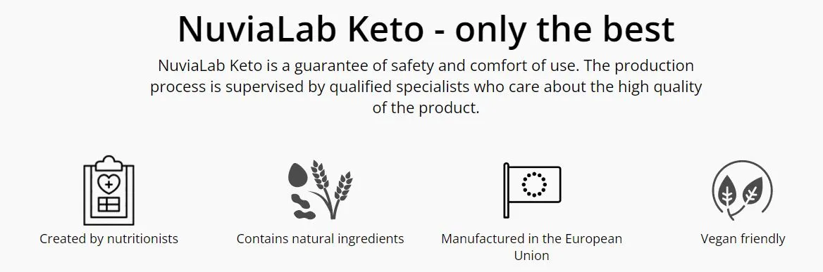 NuviaLab Keto benefits
