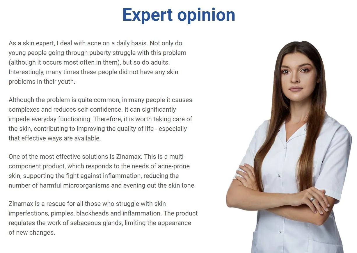 Zinamax expert approved