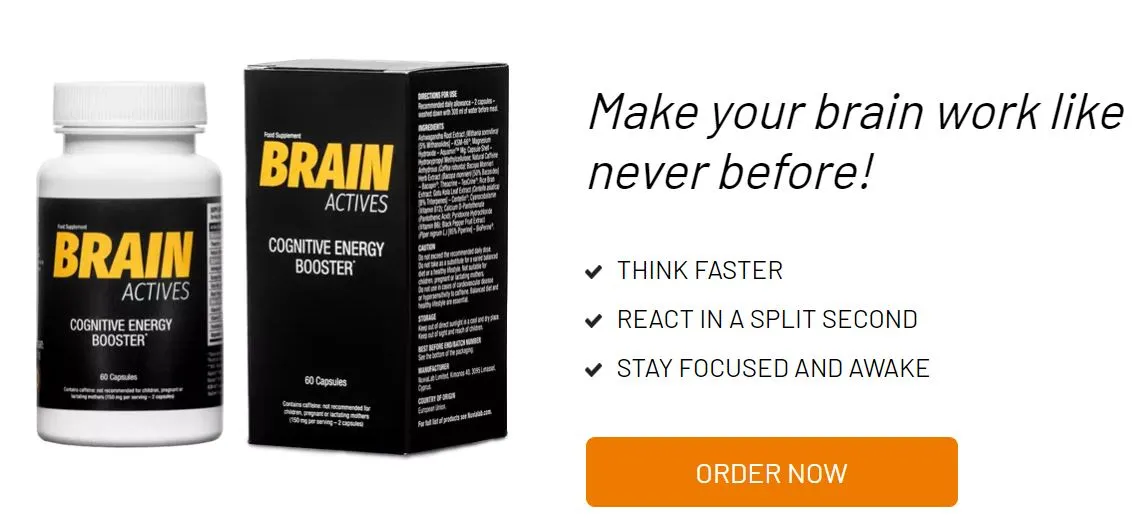 Brain Actives make your brain work like never before