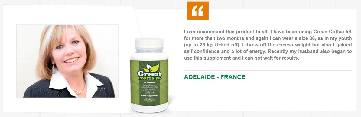 Green Coffee 5K customer reviews and testimonials