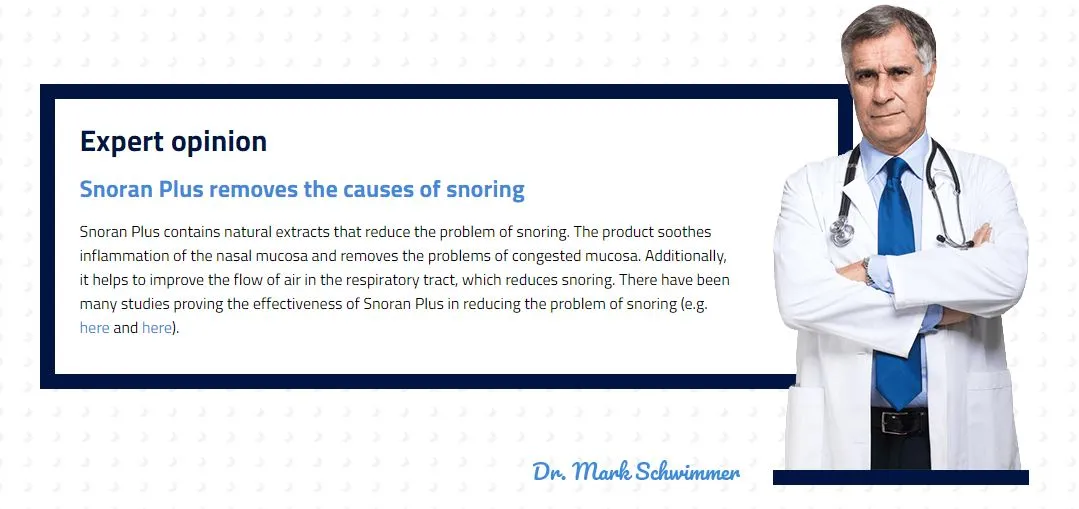 Snoran Plus expert approved