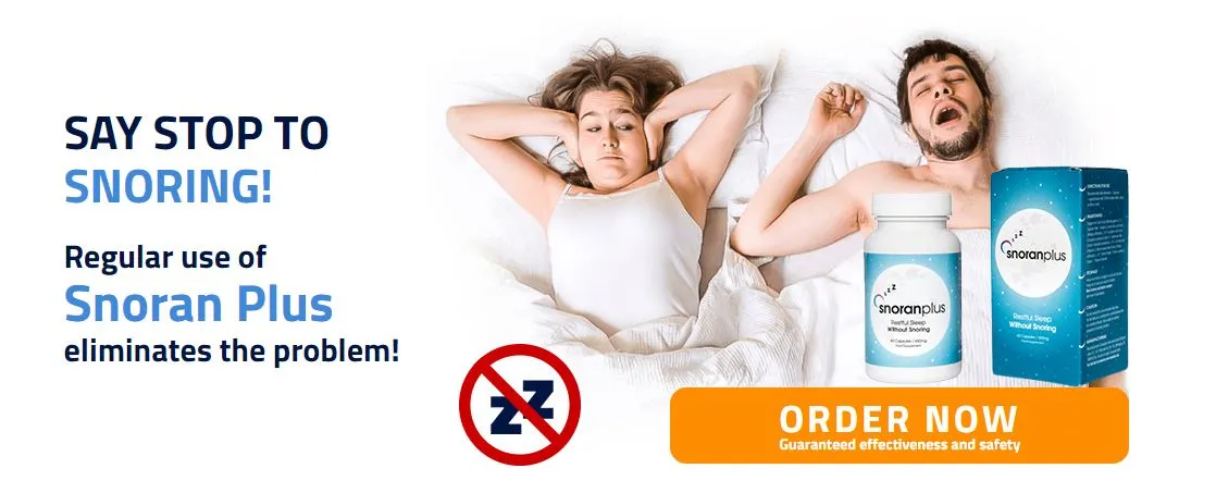 Snoran Plus say stop to snoring order now