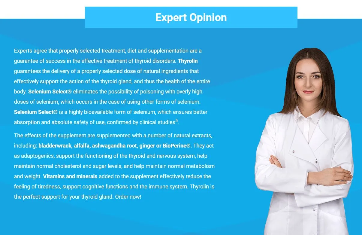 Thyrolin expert opinion