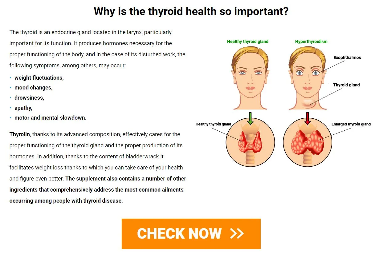 Thyrolin why is the thyroid health so important